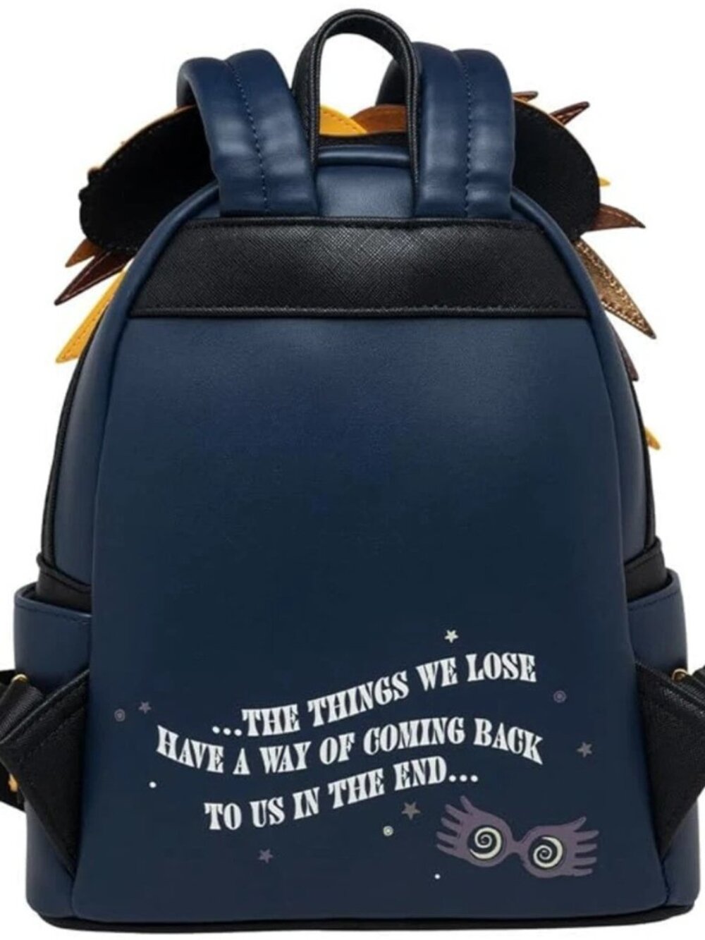 Loungefly Harry Potter Luna Lovegood Mini Backpack Lion Head Cosplay Bag New - Picture 2 of 5